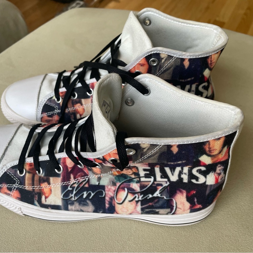 Elvis Presley Ladies High Top Sneakers!